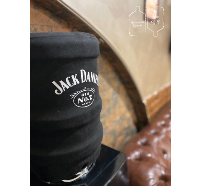 Купити Чохол на Бутель 18,9 л "Jack " чорний кулер офіс