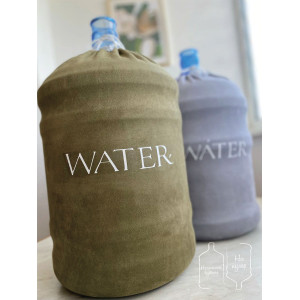Чохол на Бутель 18,9 л "Water" олива (h2o109wnk)