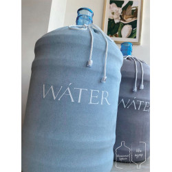 Чохол на Бутель 18,9 л "Water" блакитний 