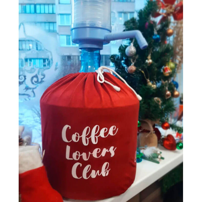 Чохол на бутель 11 л "Coffee Lovers Club"