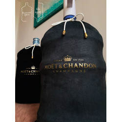 Чохол на Бутель 18,9 л "Moet" темно-сірий