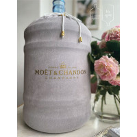 Чохол на Бутель 18,9 л "Moet" світло - сірий