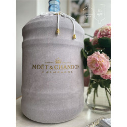 Чохол на Бутель 18,9 л "Moet" світло - сірий (h2o306mnk)