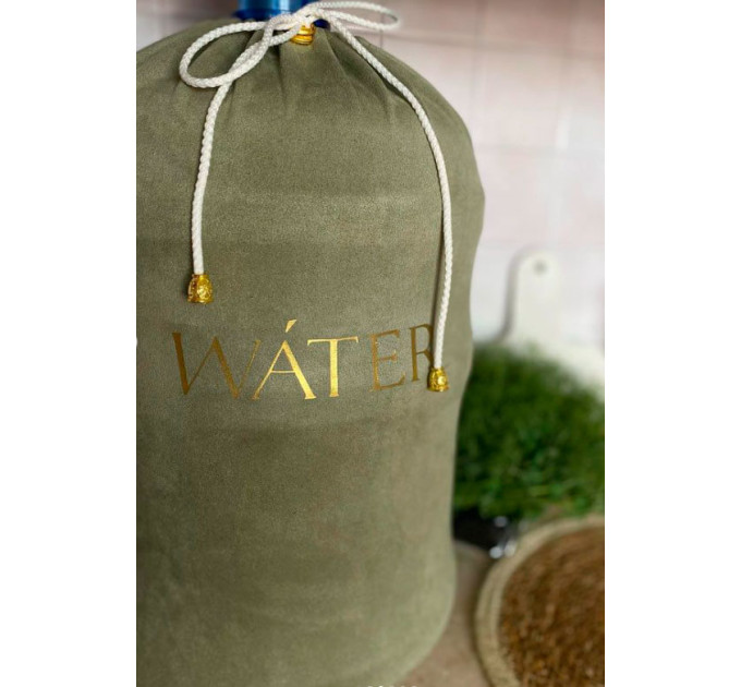 Купити Чохол на Бутель 18,9 л "Water" олива  напольний