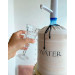Купити Чохол на бутель 19 л "Water" бежевий на кулер