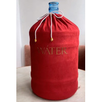Чохол на бутель 18,9 л WATER червоний